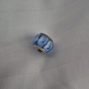 Persona Blue and Silver Bead Bracelet Charm